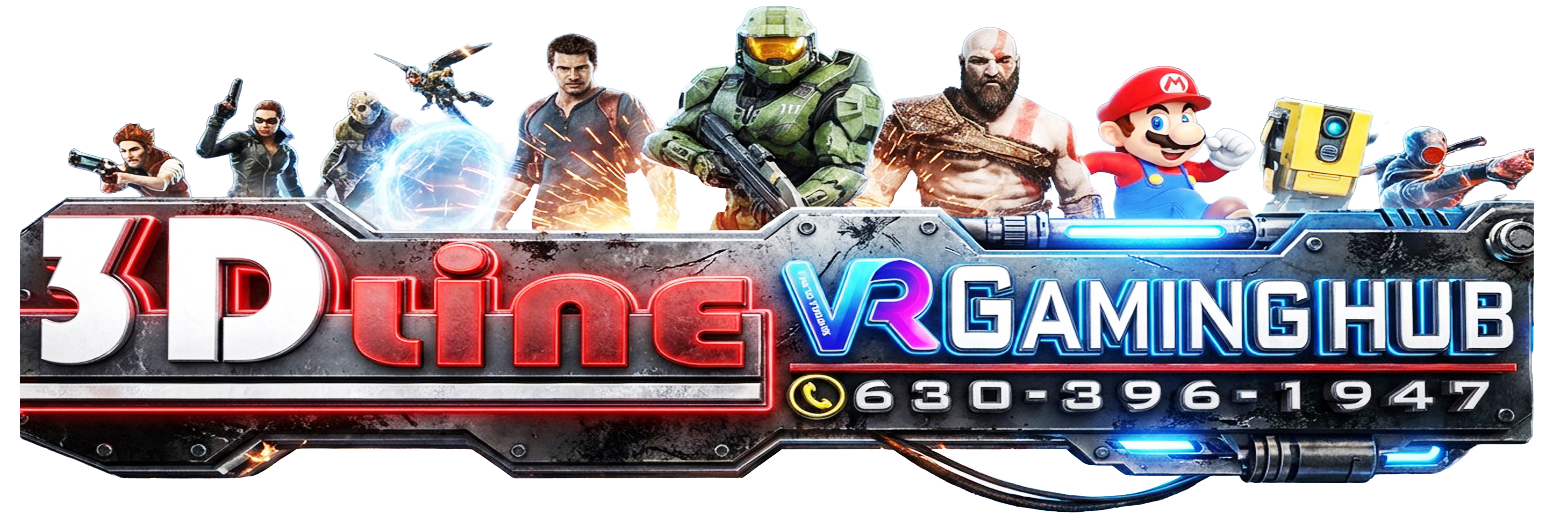 3Dline VR Gaming Hub Logo